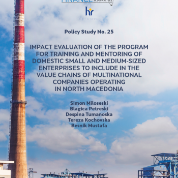 Impact evaluation of the program for training and mentoring of domestic small and medium-sized enterprises to include in the value chains of multinational companies operating in North Macedonia